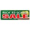 Signmission BACK TO SCHOOL SALE BANNER SIGN boys girls clothes save sale discount B-72 Back To School Sale - alternate 1